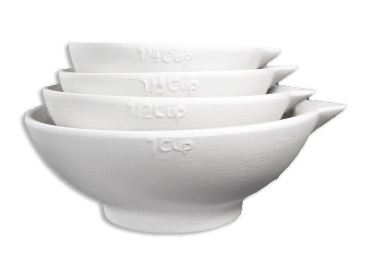 Measuring Cup Set Bisqueware