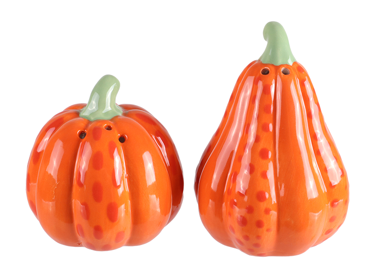 Gourd Salt and Pepper Bisqueware