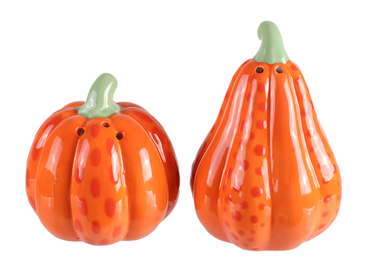 Gourd Salt and Pepper Bisqueware