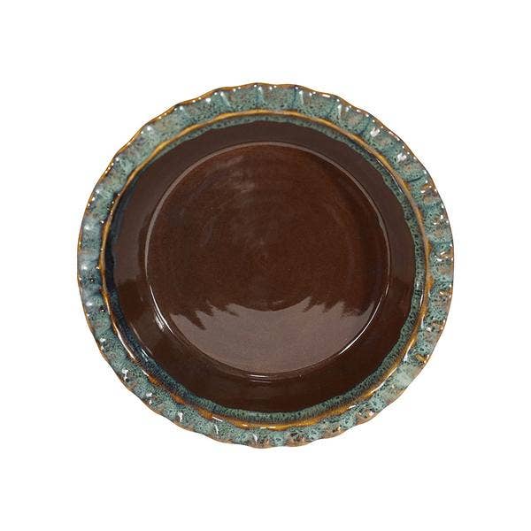 Deep Dish Pie Plate with Recipe