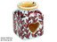 Heart Tea Light Votive Bisqueware