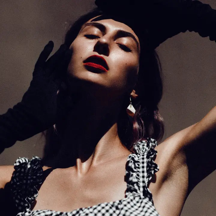 Siri Wooden & Resin Earrings