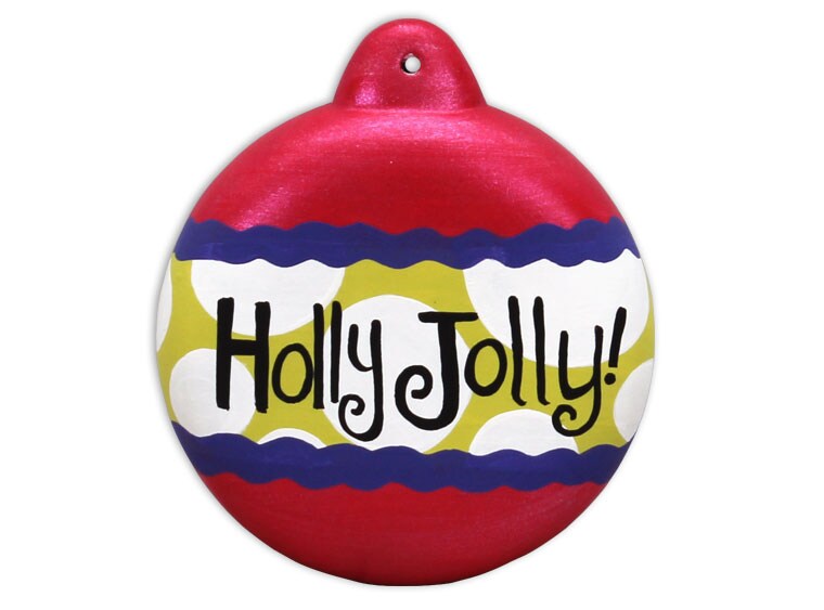 Big Button Ornament Bisqueware