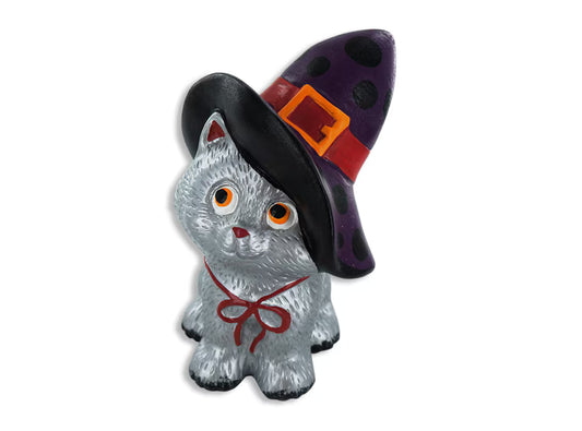Witch's Kitty Bisqueware