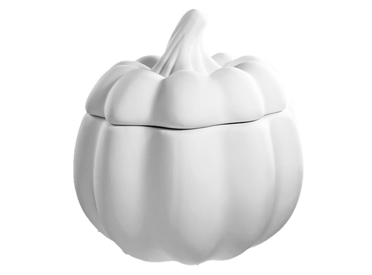Pumpkin Container Bisqueware
