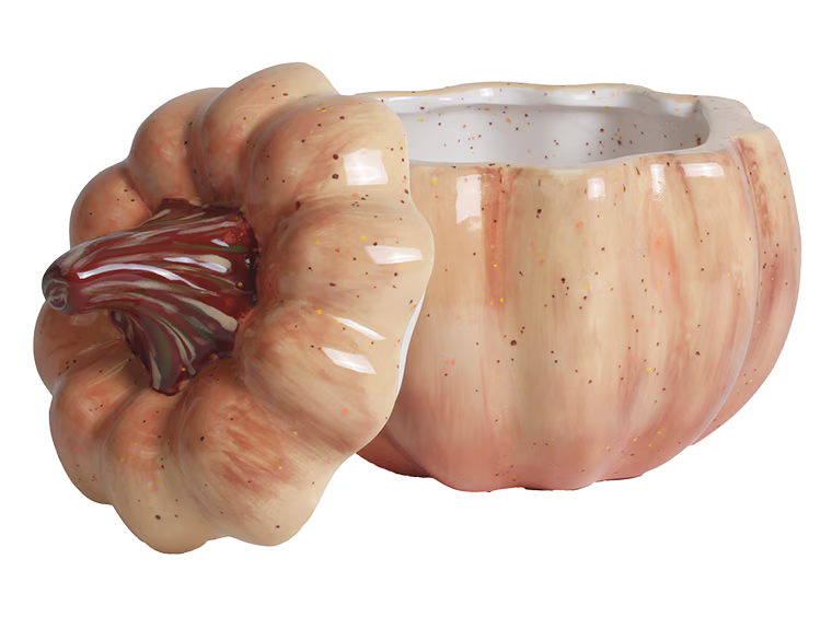 Pumpkin Container Bisqueware