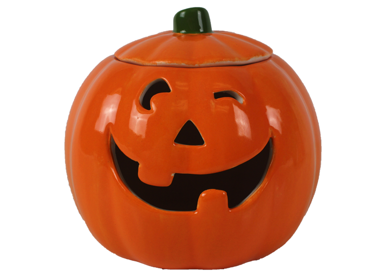Little Jolly Jack-O-Lantern Bisqeware