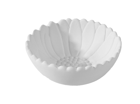 Sunflower Sauce Bowl Bisqueware