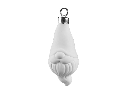 Gnome Ornament Bisqueware