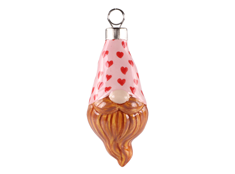 Gnome Ornament Bisqueware