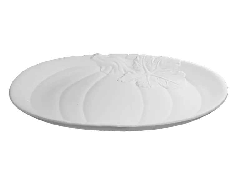 Pumpkin Platter Bisqueware