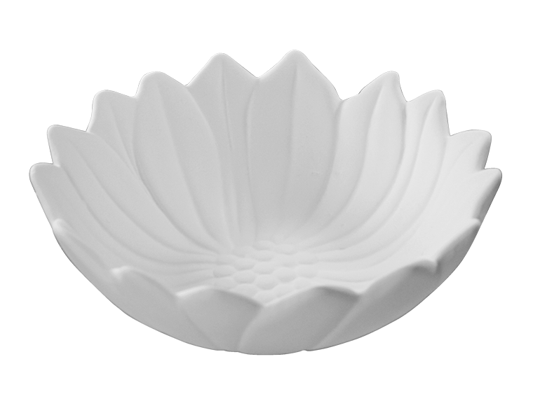 Daisy Bowl Bisqueware
