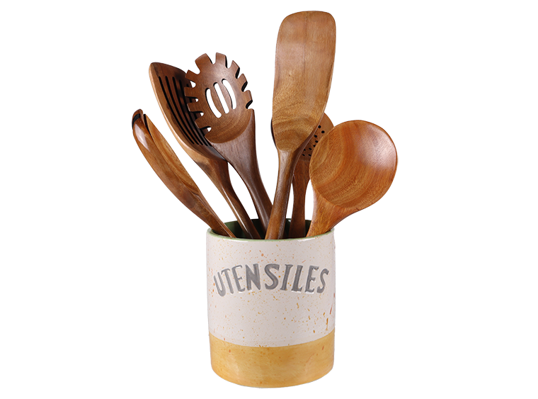 French Country Crock Bisqueware