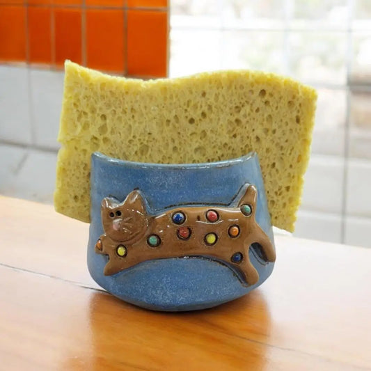 Cat Sponge Holder