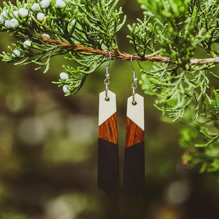 Eko Wooden & Resin Earrings