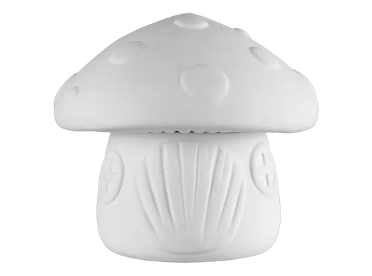 Mushroom Manor Box Bisqueware