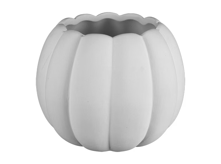 Pumpkin Planter Bisqueware