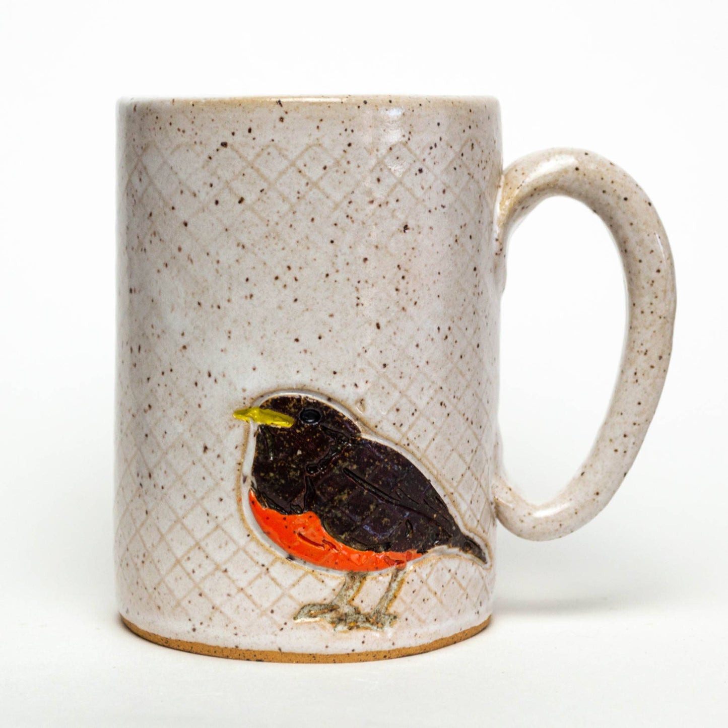Robin White Mug