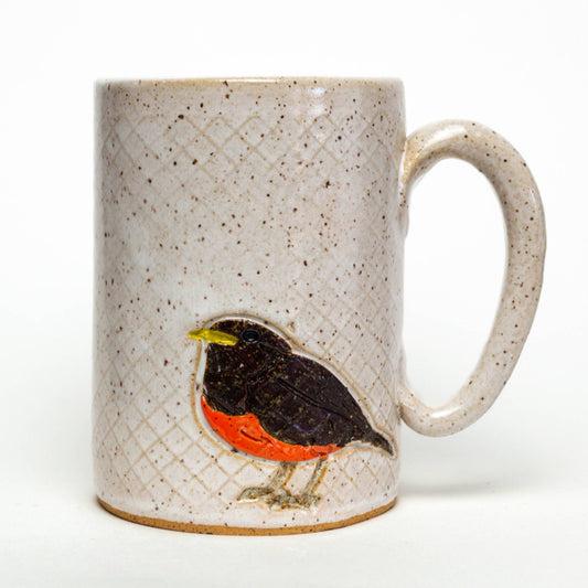 Robin White Mug