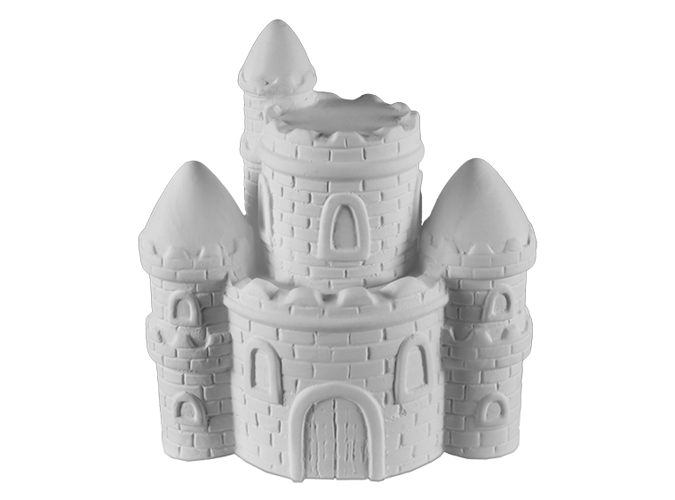 Sand Castle Bank Bisqueware