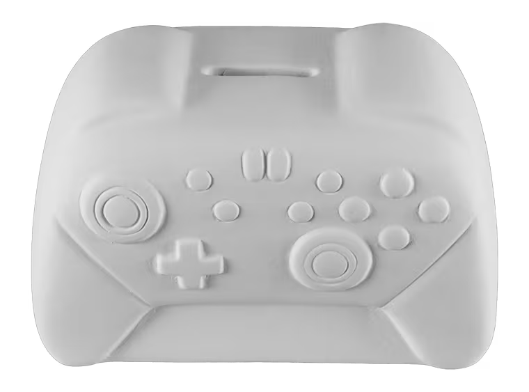 Gamer Bank Bisqueware