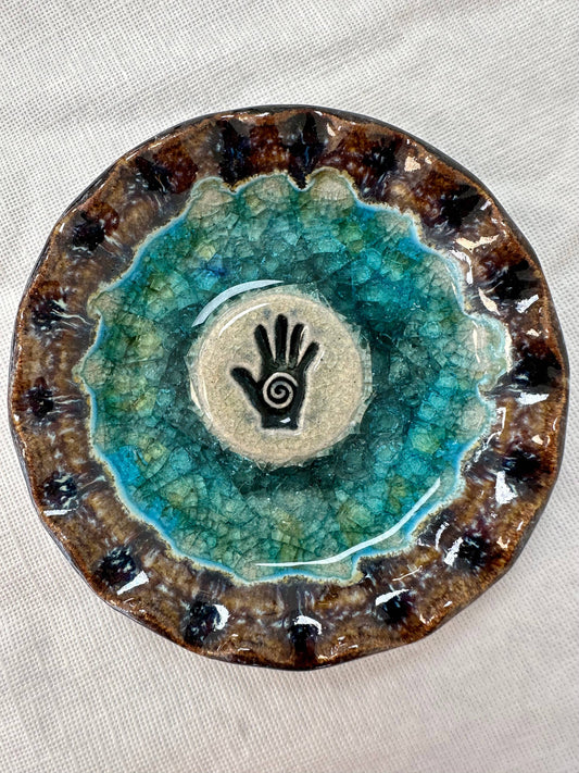 Healing Hand Icon Dish