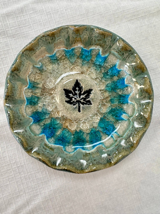 Maple Leaf Icon Dish