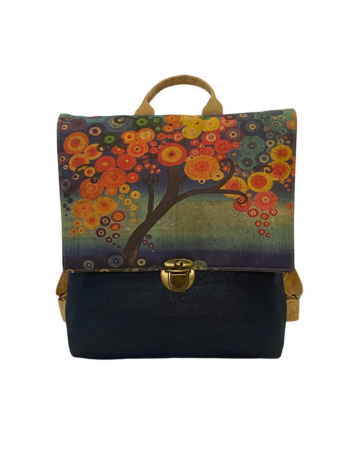 Ivy Tree of Life cork Backpack