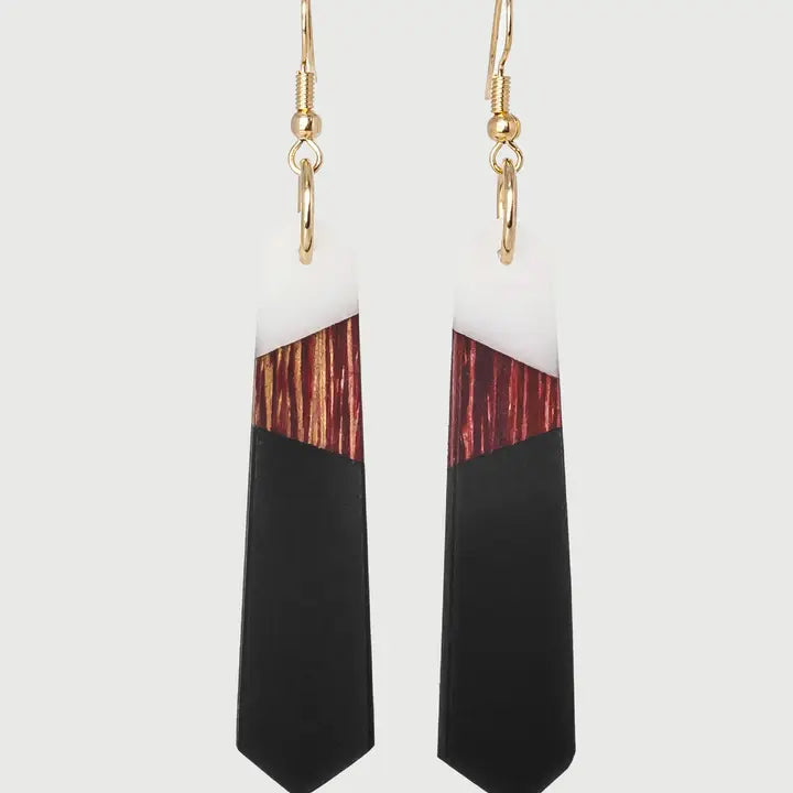 Eko Wooden & Resin Earrings