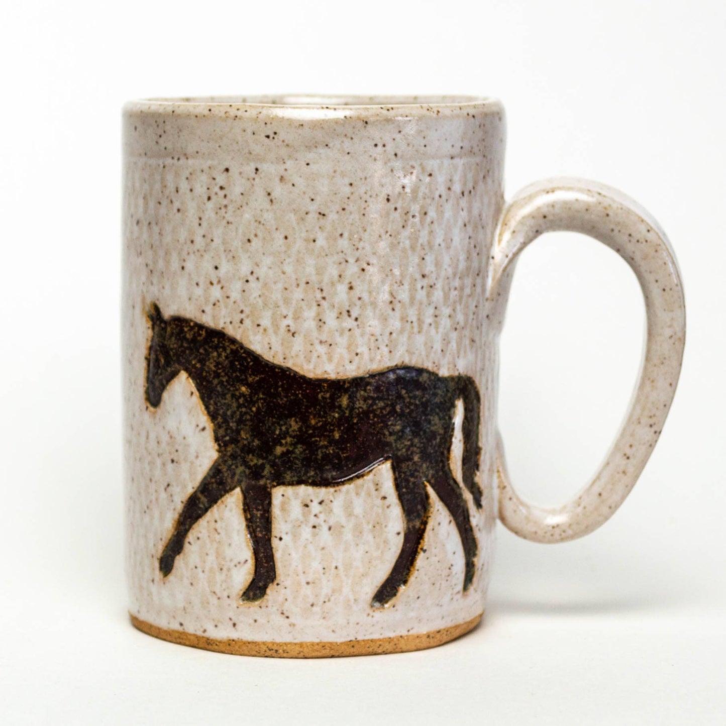 Brown Horse White Mug