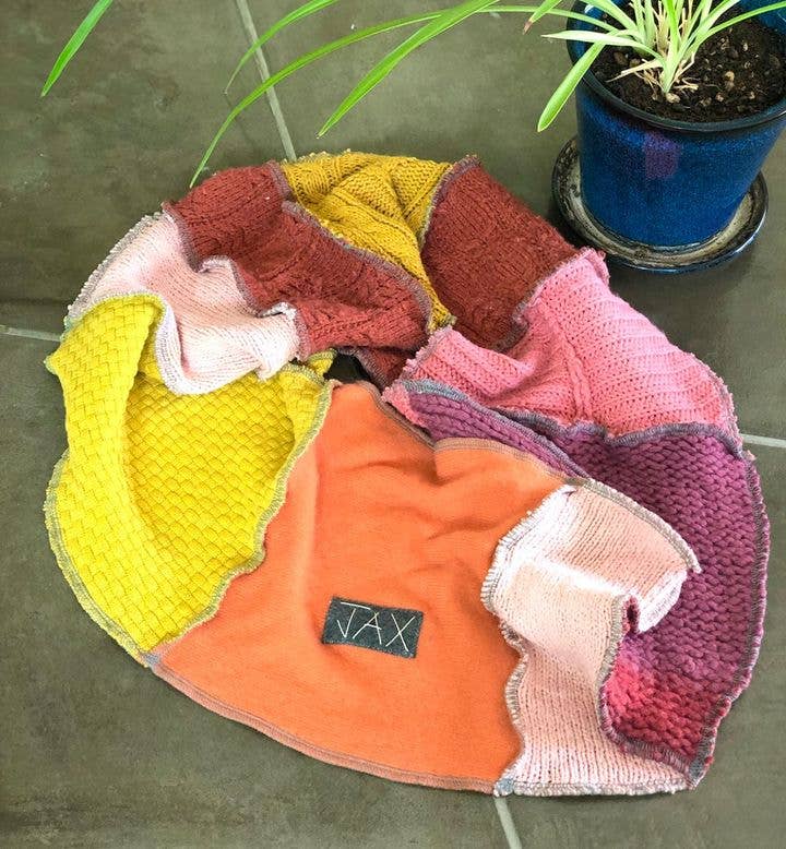 Infinity Scarf Upcycled Unisex in many colors