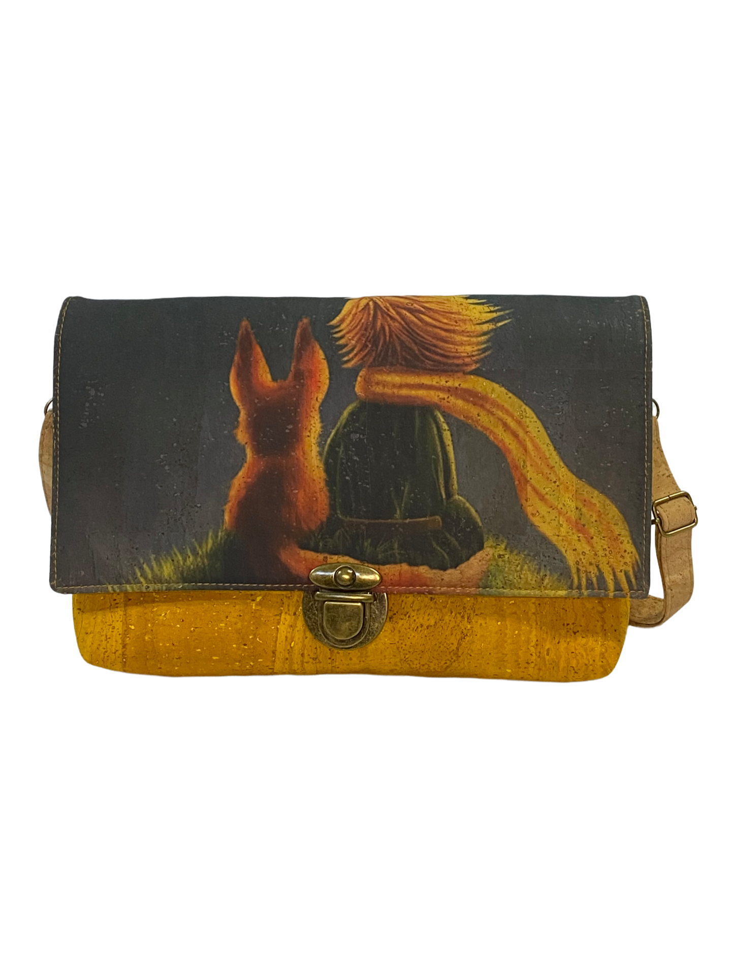 Little Princess Iris Suitcase cork bag