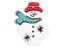 Hand Detailed Frosty Ornament Bisqueware