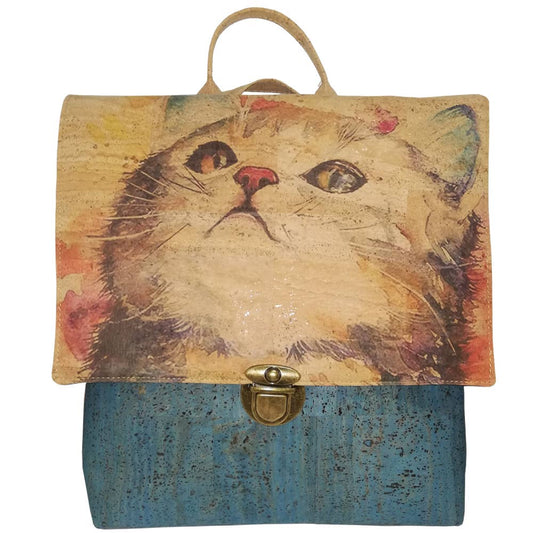 Ivy Cat cork Backpack