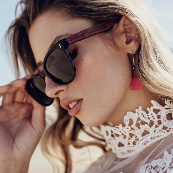 Zara Wooden & Resin Earring