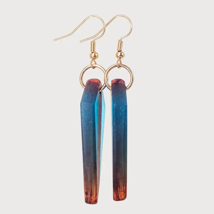 Alexa Wooden & Resin Earrings