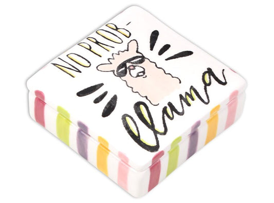 3.5" Tile Box Bisqueware