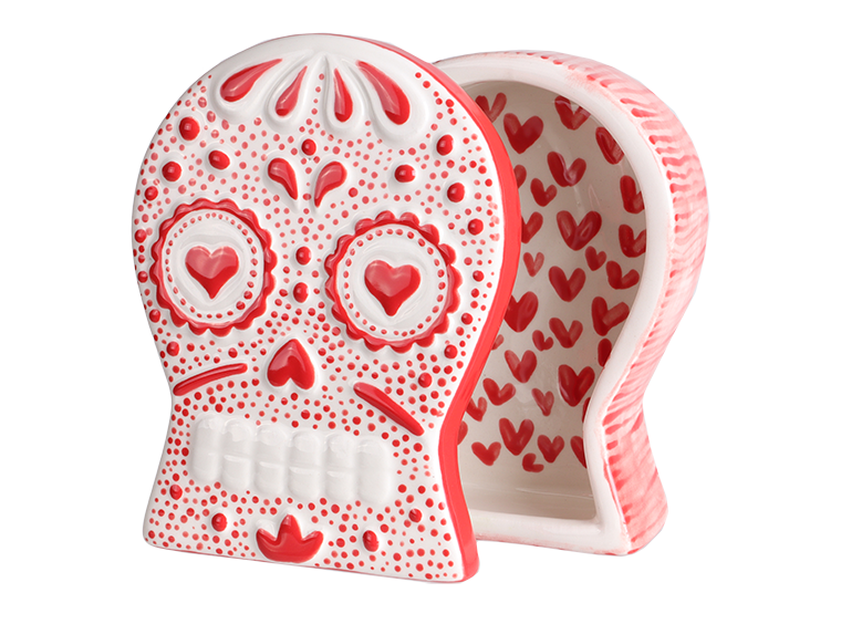 Day of the Dead Box Bisqueware