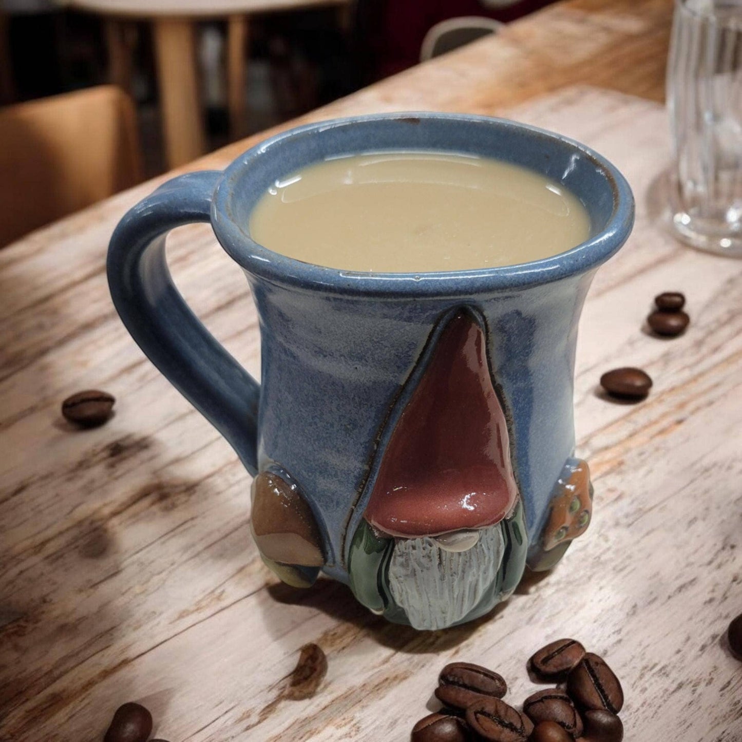 Gnome with Mushrooms Mug