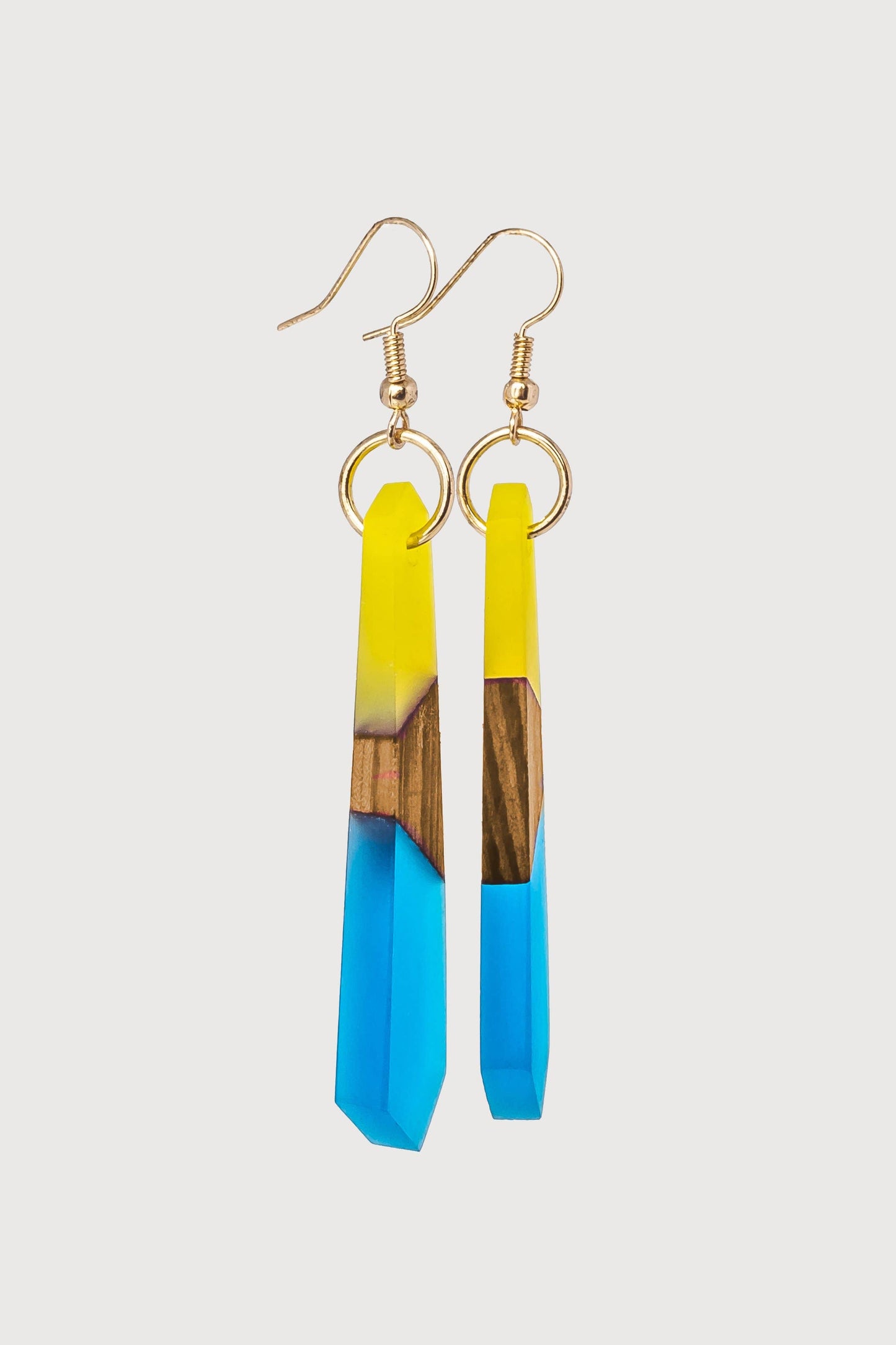 Melanie Wooden & Resin Earrings