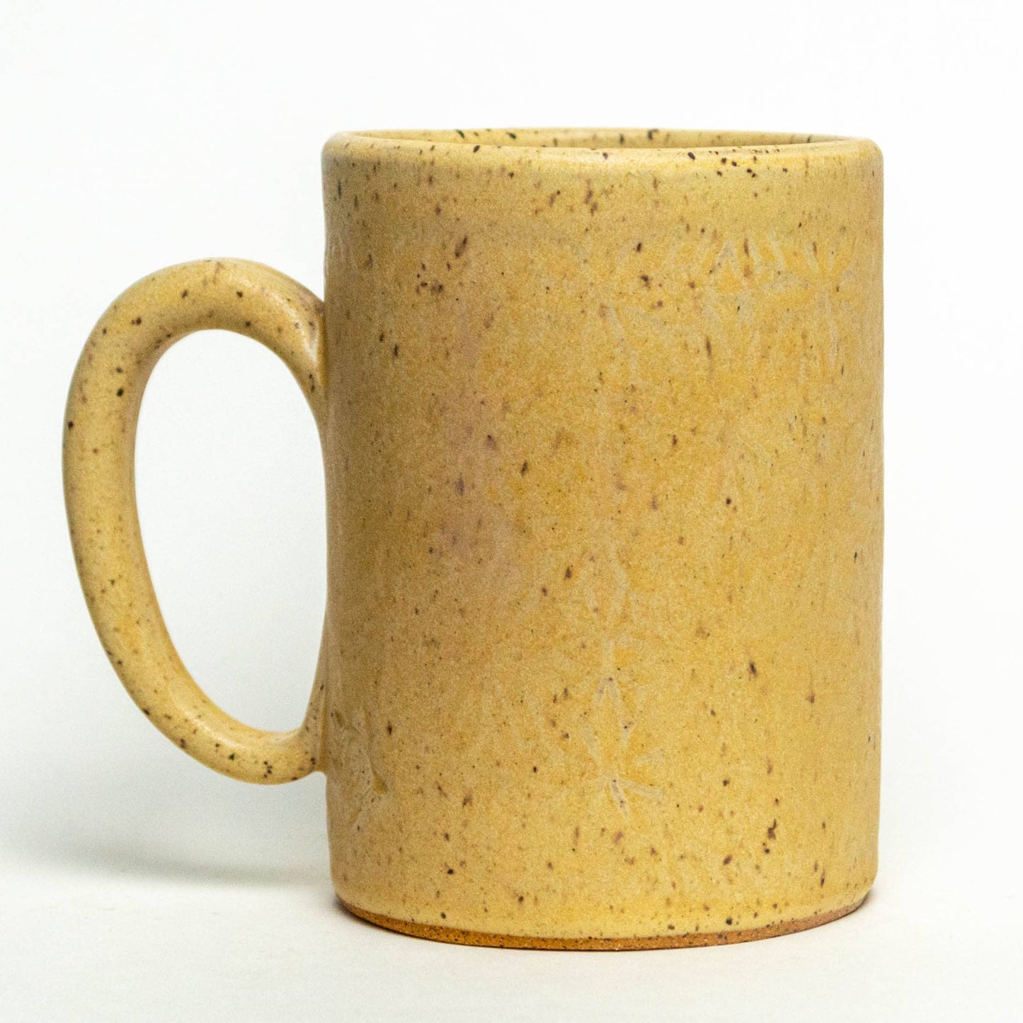 Frog on a Mushroom Beige Mug