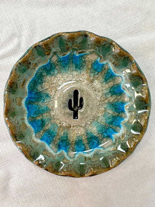Cactus Icon Dish