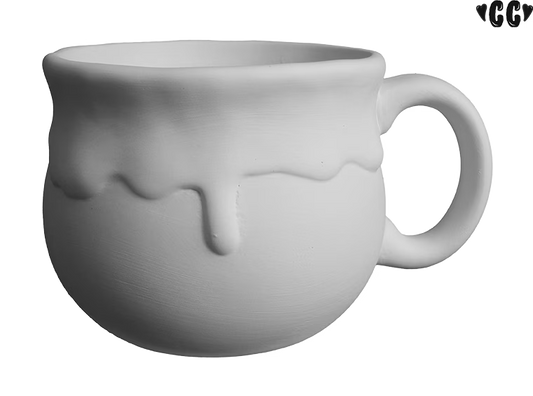 Low and Slow Drip Mug Bisqueware