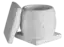 Girl Scout Campfire Treat Box Bisqueware