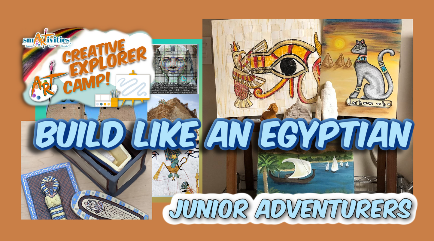 Junior Adventurers Summer Camp: Build Like an Egyptian