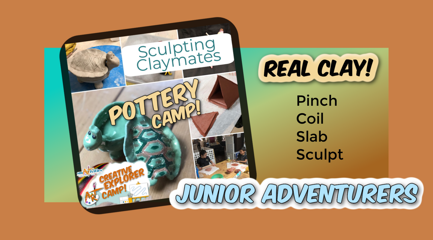 Junior Adventurers Summer Camp: Sculpting Claymates