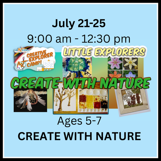 Little Explorers Summer Camp: Create with Nature