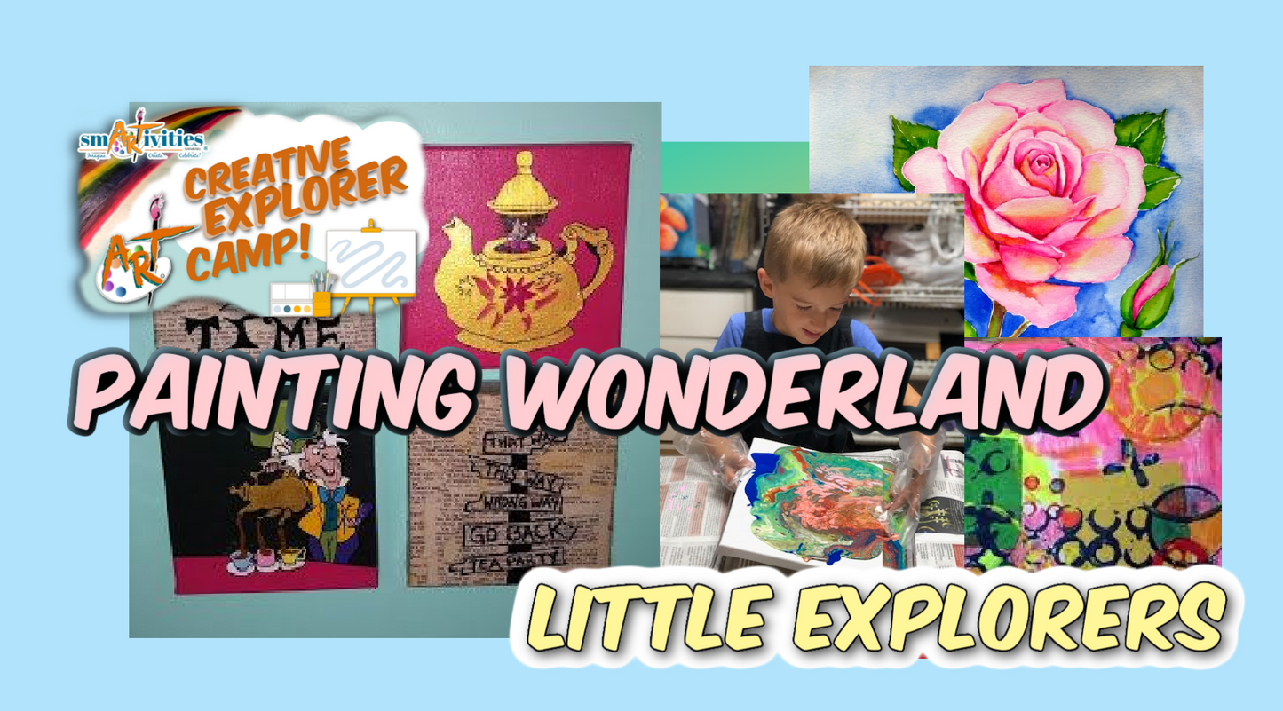 Little Explorers Summer Camp: Painting Wonderland