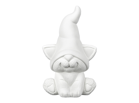 Kitten Gnome Bisqueware