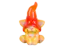 Kitten Gnome Bisqueware